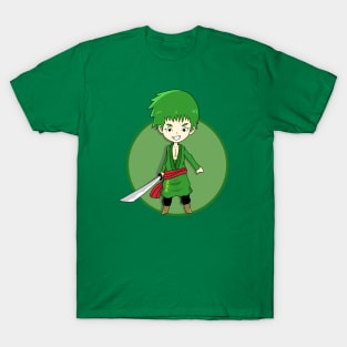 swordman cartoon funny cute cool T-Shirt